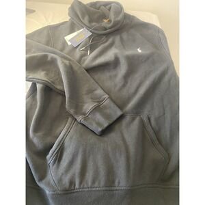 Men's Ralph Lauren Polo Golf Black Fleece Hi-Neck‎ Sweatshirt-NWT-Size XL-NWT